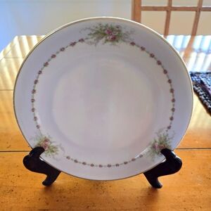 Antique Hand Painted Porcelain Plate Makers Marked Hutschenreuther Selb,Bavaria